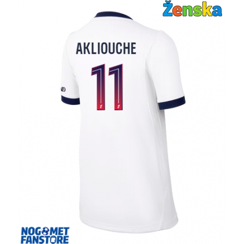 Paris Saint-Germain Maghnes Akliouche #11 Gostujuci Dres za Ženska 2026-27 Kratak Rukav